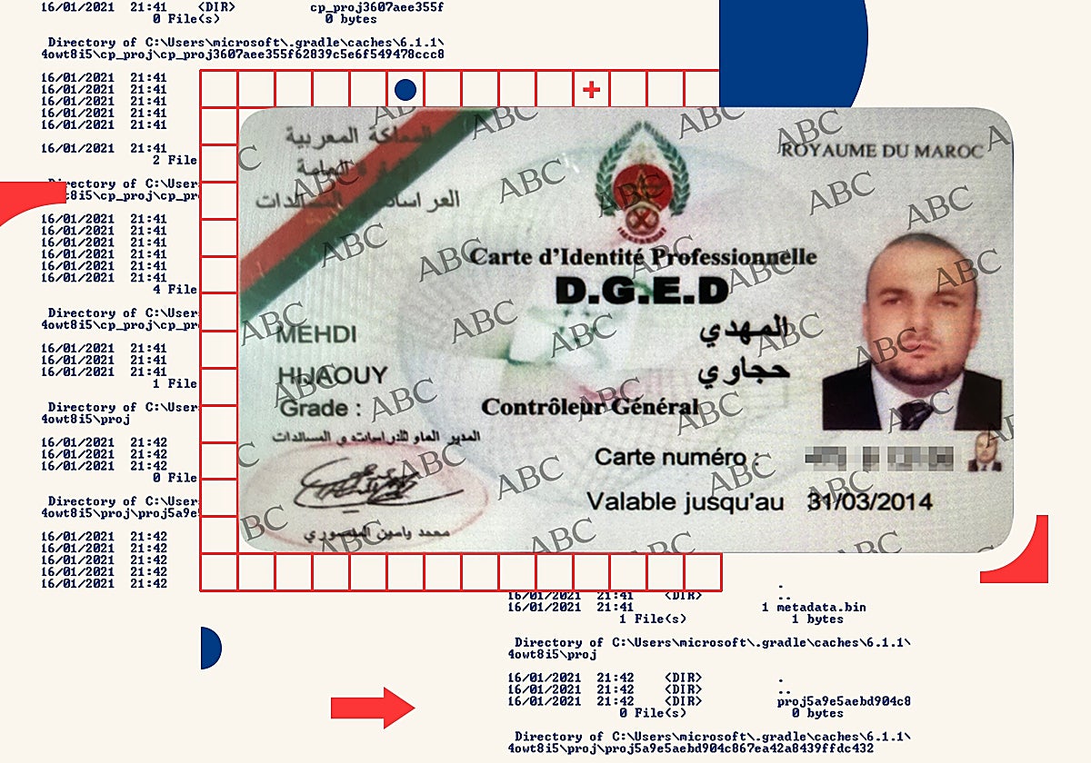 La identificación de Mehdi Hijaouy.