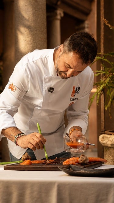 Sergio Fernández, cocinero, presentador y escritor de libros de recetas.