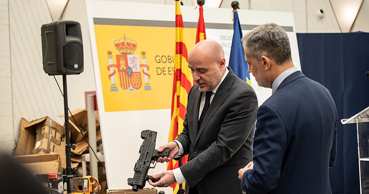 Incautadas 644 armas de fuego en una armería clandestina en Gerona que suministraba a grupos criminales