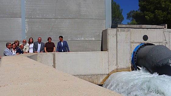 Una inversión pública de 20,3 millones moderniza el regadío del entorno del embalse de Peñarroya