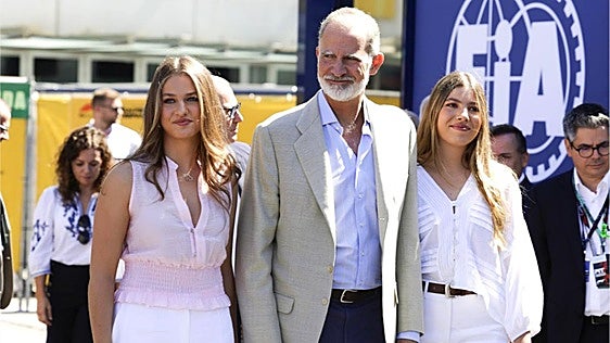 Felipe VI acude a Madring para presenciar el Gran Premio de España de Fórmula 1