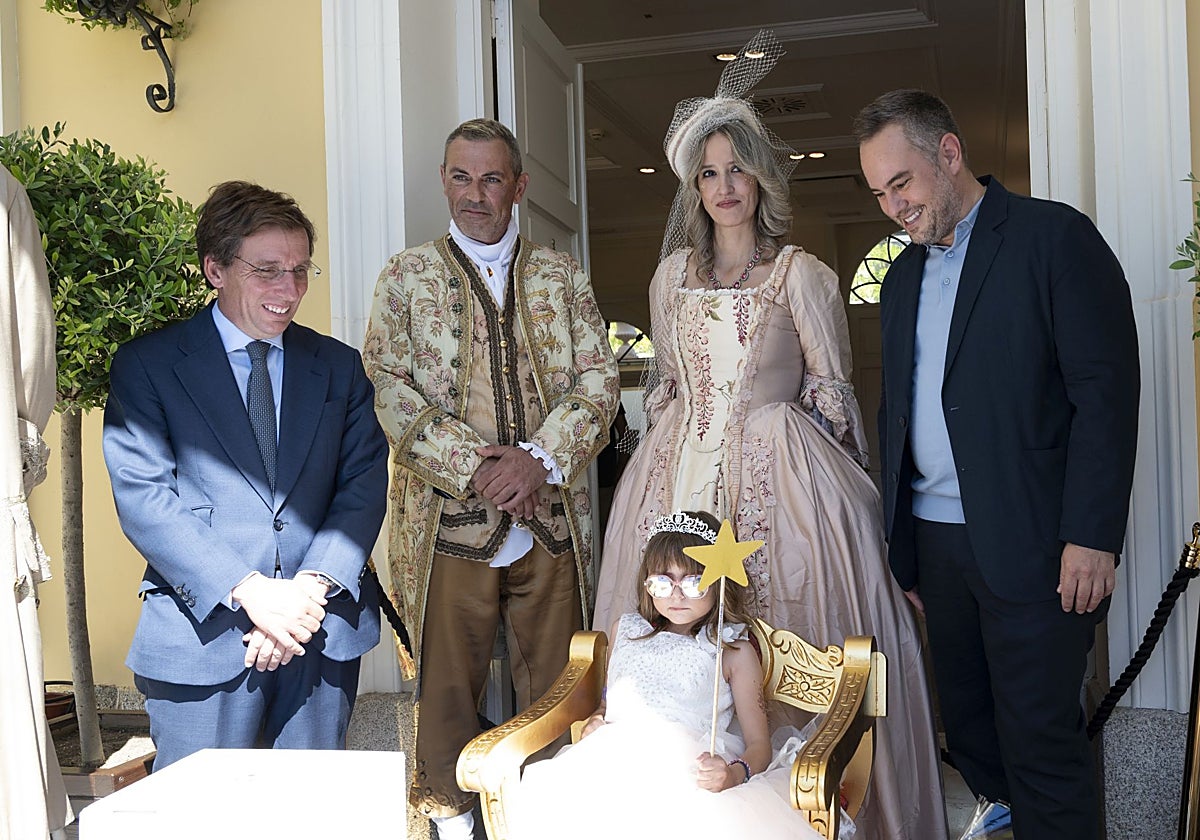 Princesa por sorpresa en la corte de Madrid: el sueño cumplido de Ely, la niña de 6 años con un tumor cerebral
