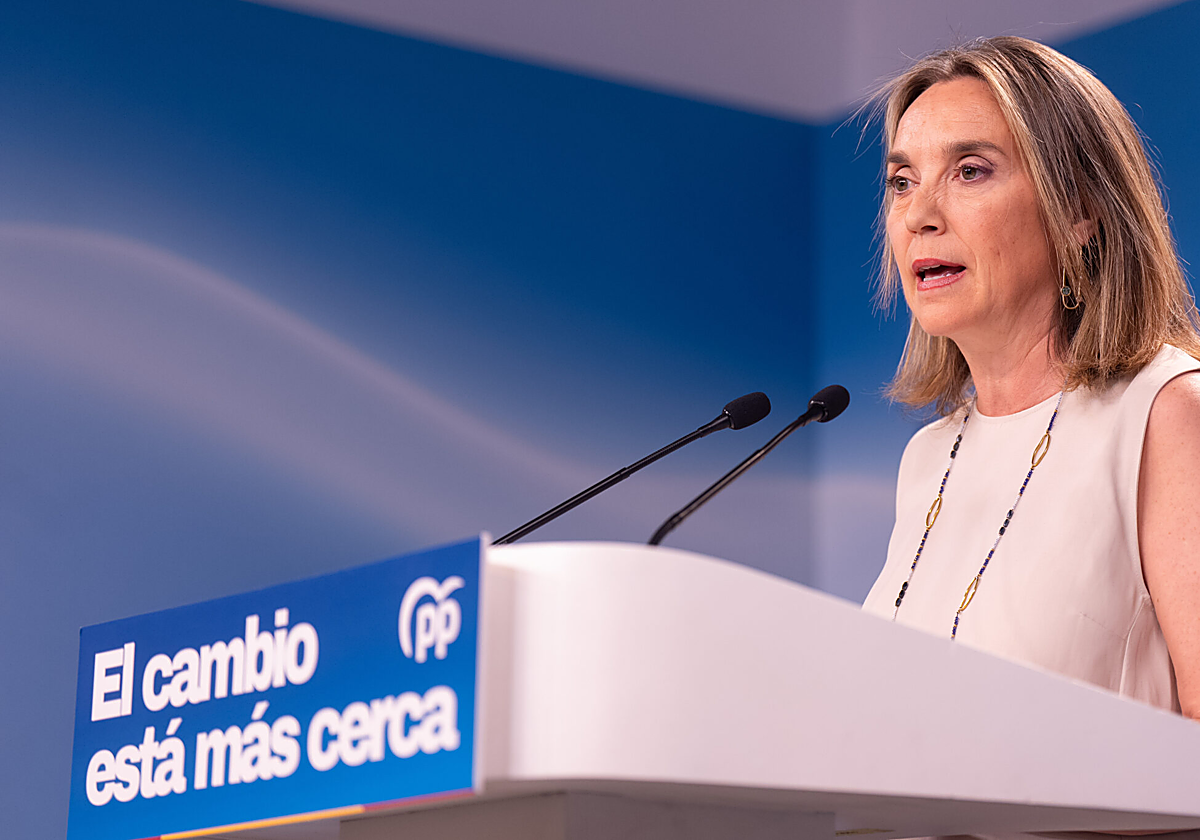 Cuca Gamarra, contundente con el Gobierno por Ceuta: «Ha perdido derechos y libertades»