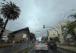 Las fuertes lluvias suspenden las clases en Pulpí, Huércal-Overa y Cuevas del Almanzora