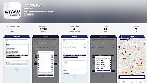 Una nueva app permite consultar los horarios de Metrovalencia, EMT, Renfe Cercanías y Metrobús
