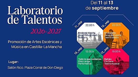 El Salón Rico de Toledo acoge este fin de semana la tercera edición del Laboratorio de Talentos
