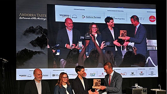 Virgilio Martínez recibe el premio Andorra Taste por reivindicar la montaña como despensa e identidad