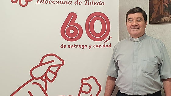 Cáritas Toledo renueva por cuatro años a su delegado episcopal, José Luis Martín Fernández-Marcote