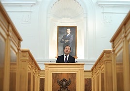 Velázquez, durante su intervención en el Debate sobre el Estado de la Ciudad.