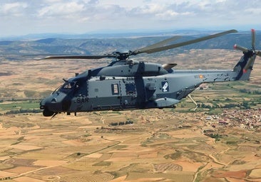 Defensa refuerza el contingente en Rumanía con tres helicópteros NH90 Lobo