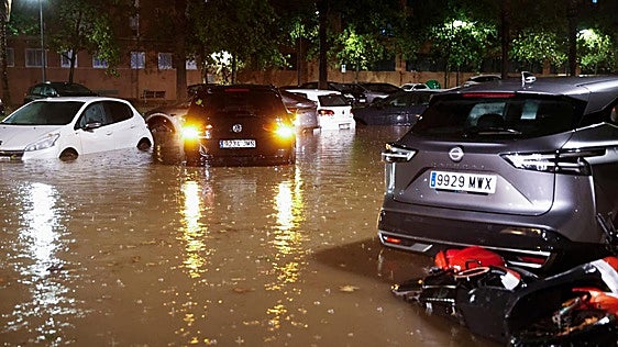 Valencia revive las pesadillas de la dana tras una jornada de fuerte temporal