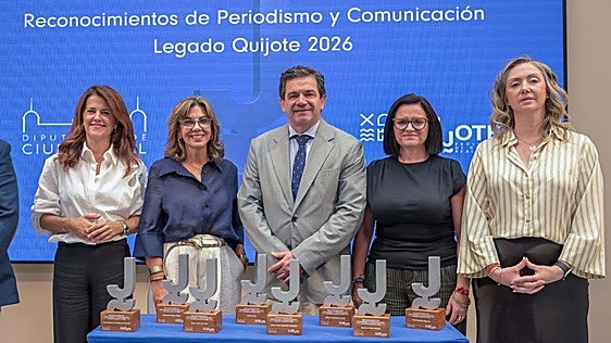 Pedro Barato, Javier Ruiz, María Peral o la UCLM, entre los premiados de periodismo Legado Quijote 2026