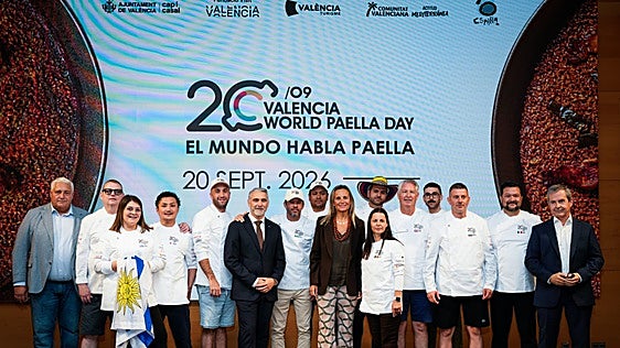 Una docena de cocineros internacionales buscan convertirse en «leyenda» en el World Paella Day 2026