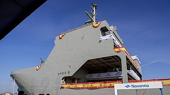 Poseidón: la «navaja suiza» de la Armada para apoyar el despliegue de los submarinos S-80
