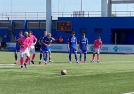 Sergio Benito batió desde el punto fatídico al portero del Getafe B  ubicando el 1-1 en el marcador.
