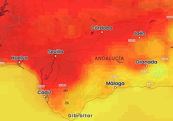 El otoño llega a Andalucía con temperaturas por encima de los 38 grados: «Será una semana muy cálida y muy seca»