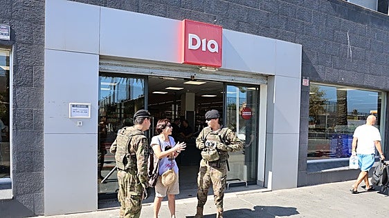 Ceuta: militares a las puertas del súper