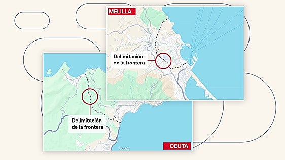 Google Maps no reconoce la soberanía española en la frontera de Ceuta y Melilla