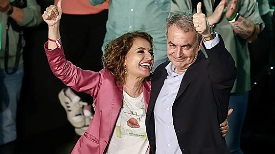 María Jesús Montero sigue confiando en que Zapatero aclarará el origen de las joyas: «Antes tenía tres meses y ahora tres días»