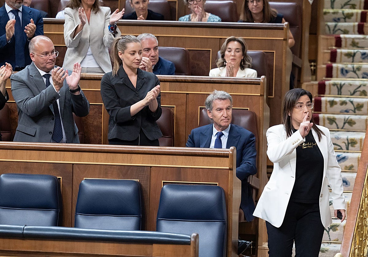 Feijóo, indignado con Armengol: «No se puede decir que se lleva un arma por describir lo que ocurre en Ceuta»