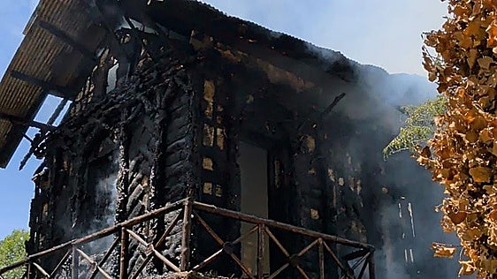 La Casa de Corcho de Toledo queda estabilizada y afronta ya su reconstrucción tras el incendio