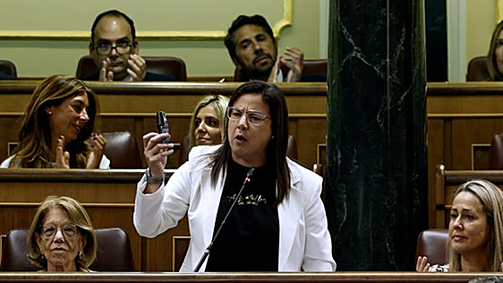 Quién es Ana Belén Vázquez, la diputada viral del PP expulsada del Congreso por mostrar un spray de gas pimienta