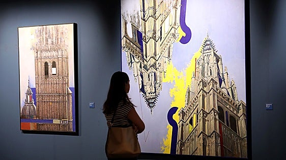 ‘La Catedral transfigurada’  de Beato se instala en el centro cultural San Marcos, en imágenes