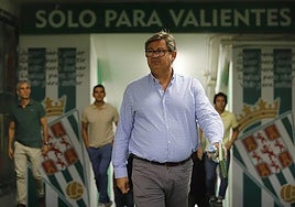 El exdirigente blanquiverde, Javier González Calvo en El Arcángel