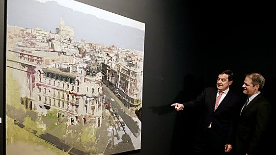 El «retrato» realista de Salamanca de Ángel Luis Iglesias: «Detrás de cada obra hay mucha observación»