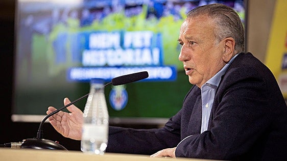 Absuelven a Fernando Roig tras ser condenado por las obras del estadio del Villarreal