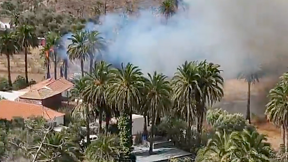 Mañana complicada en Gran canaria con dos conatos de incendio y temperaturas en ascenso