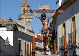 El Cristo de la Universidad, en su procesión del Martes Santo de 2026