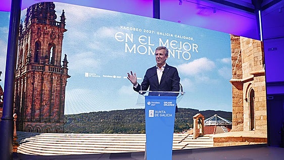 La Xunta promociona el Xacobeo 2027 invitando a visitar Galicia en su «mejor momento»