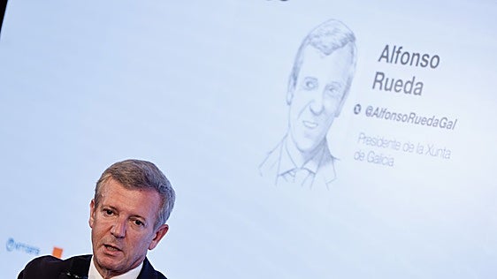 Rueda defiende el pacto PP-PSOE por el gallego frente al «monolingüismo» del BNG