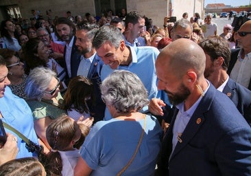 Tensión en un pueblo de Toledo por la visita de Sánchez: «¡Traidor, sinvergüenza!»