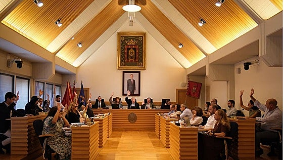 Pleno del Ayuntamiento de Ciudad Real.
