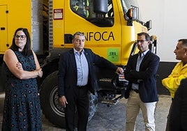 Antonio Sanz en el nuevo subcentro de Almería
