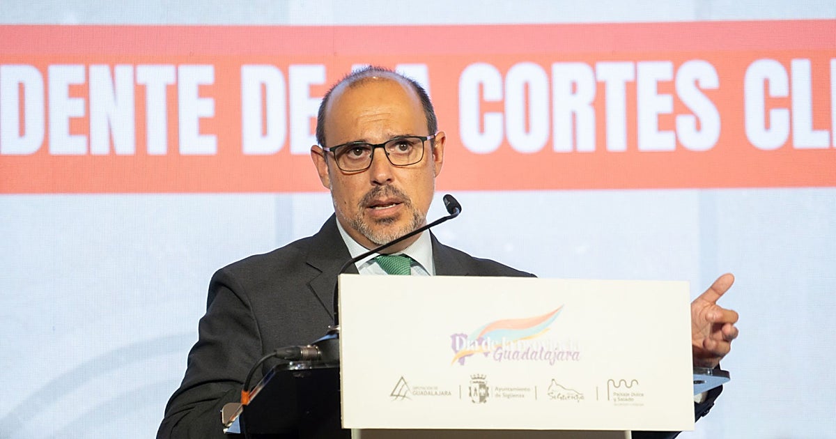 Bellido reclama «unidad» en Guadalajara para defender el agua del Sorbe ante la demanda de Madrid
