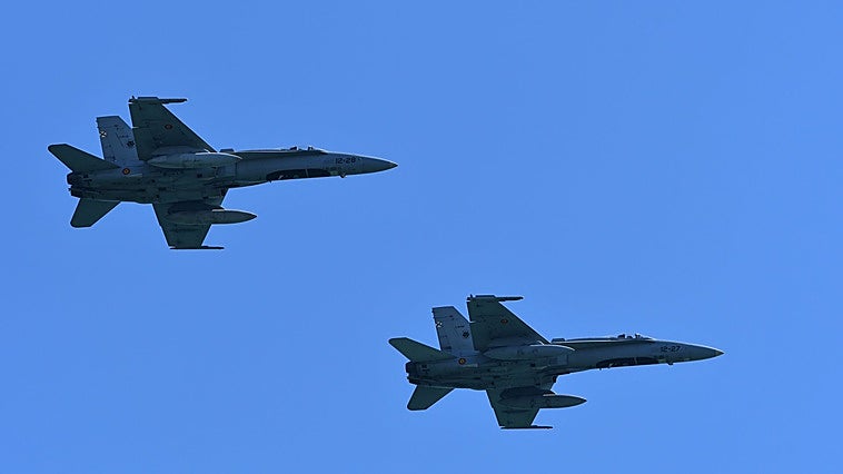 Activados dos aviones de combate españoles por una alerta en el espacio aéreo de Rumanía