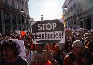 Los desahucios judiciales han caído un 75% en Andalucía desde 2019