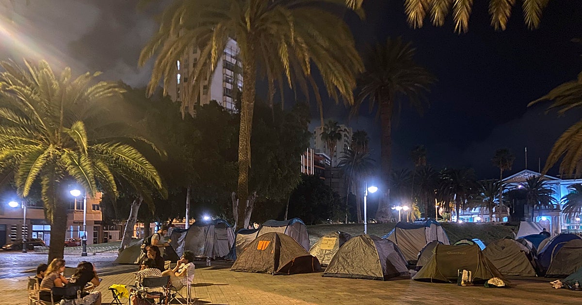 Canarias se suma a las protestas sobre vivienda y extiende la acampada de Sol al archipiélago – ABC