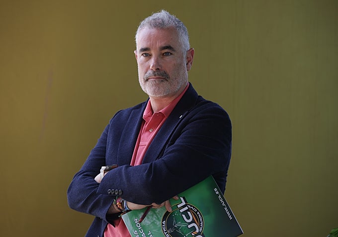 Ángel Lezcano, el secretario general de Jucil.