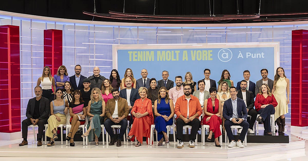 À Punt apuesta en la temporada de otoño por nuevas caras, nuevos formatos y ficción valenciana