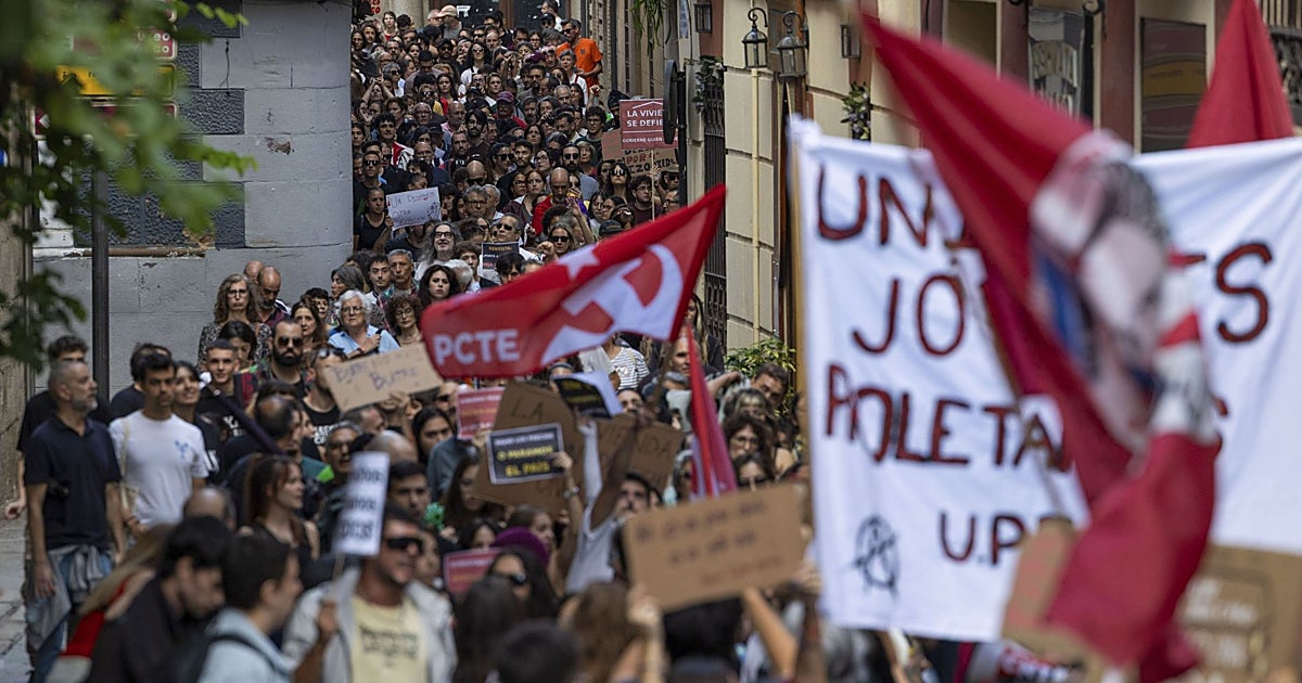 Cerca de 4.500 personas salen a la calle en Castilla-La Mancha para reclamar una vivienda digna