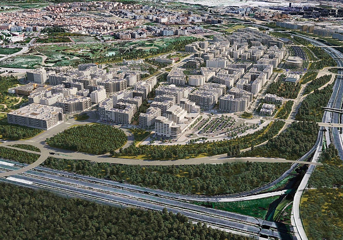 El Ayuntamiento agiliza los trámites para empezar a edificar las primeras 13.371 viviendas de Valdecarros