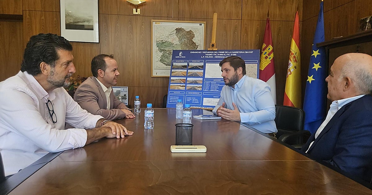 La Junta destina 1,16 millones a mejorar la CM-3167 entre Herencia y el límite con la provincia de Toledo