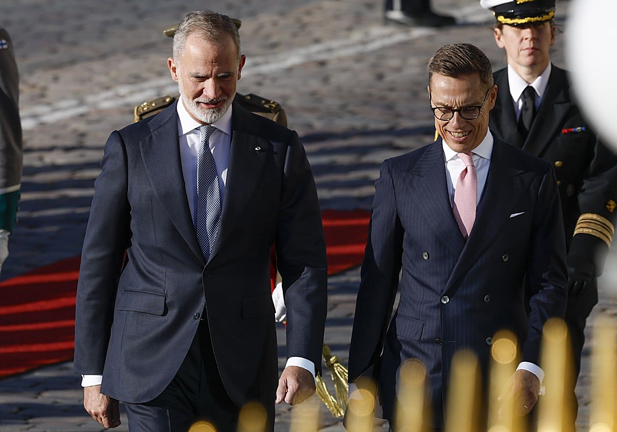 El Rey y el presidente de Finlandia sellan su alianza de seguridad «360 grados» en la UE y la OTAN