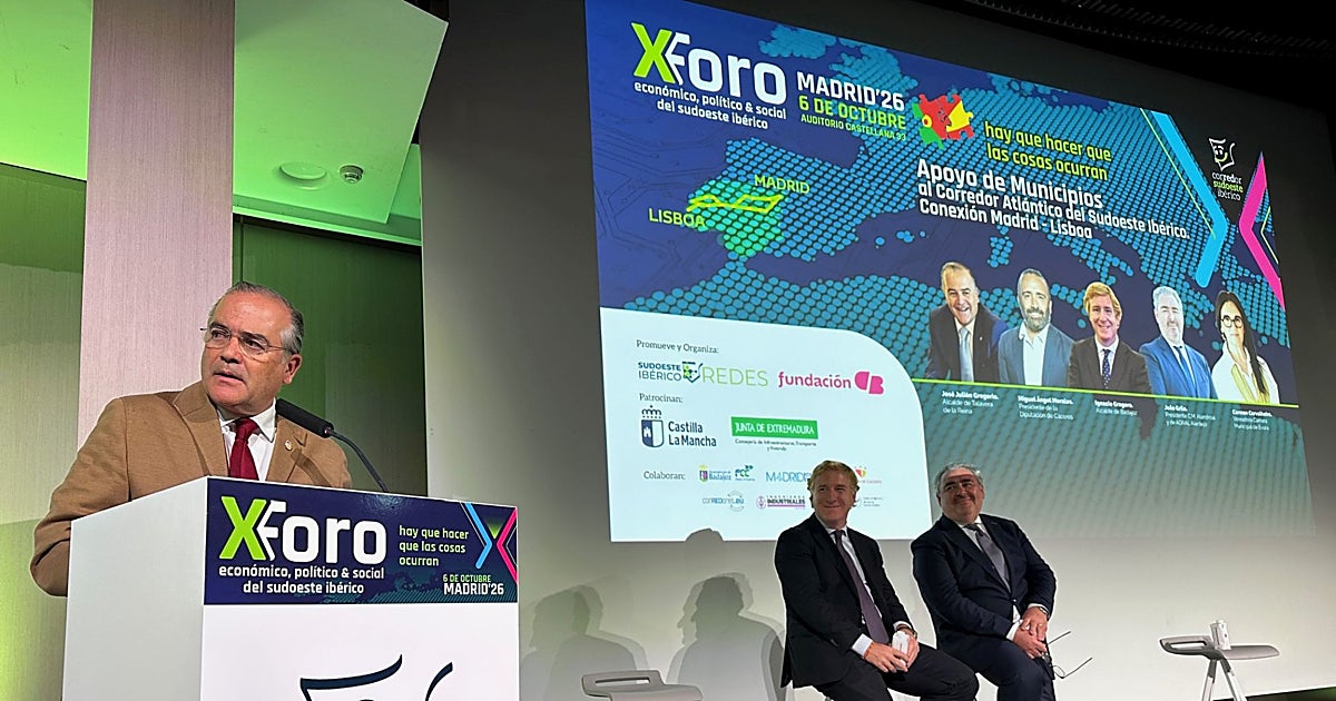Gregorio reclama «celeridad» para que el AVE en Talavera sea una realidad en 2030