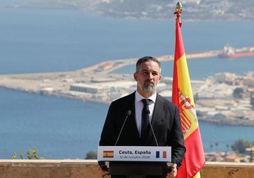Abascal acude a Ceuta por el 12-O: «No podemos celebrar mientras invaden nuestro territorio»