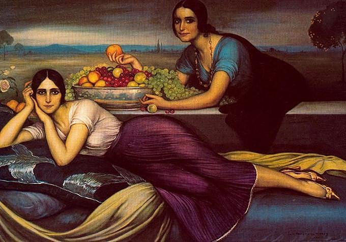 Imagen de 'La Primavera' pintada por Julio Romero de Torres